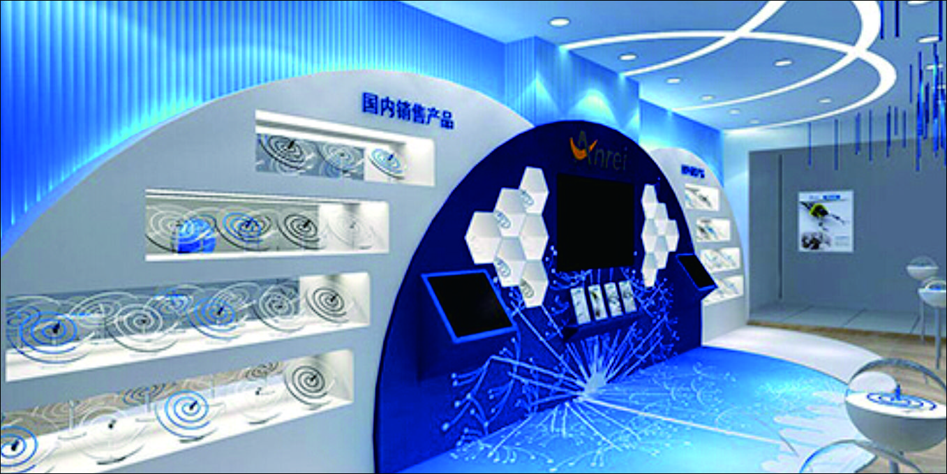 电子科技展览展厅